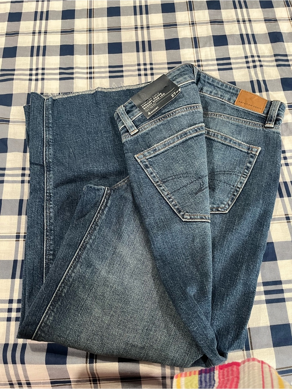 American Eagle Outfitters High-Rise Blue Women's Jeans